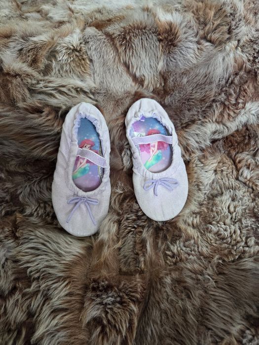 Baletki Diisney Ariel fioletowe h&m 30/31