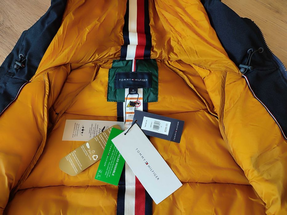 Tommy Hilfiger куртка парка оригінал магнітна блискавка L