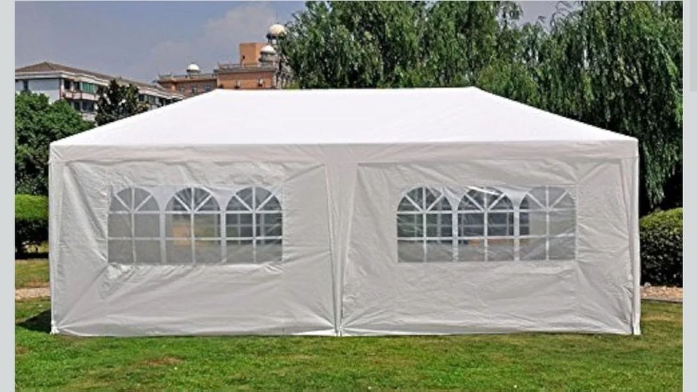 Lifetime Garden Pawilon ogrodowy Gazebo, biały, 3x6m