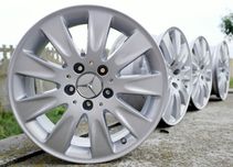 Felgi 16 Mercedes. Opony Continental zimowe.