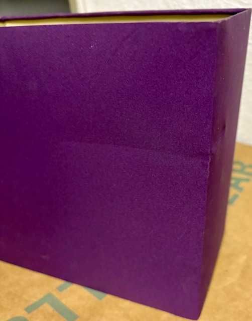 ABAJUR BORDEAUX RETANGULAR