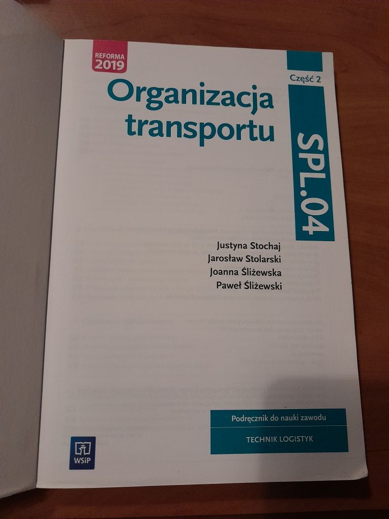 Organizacja transportu SPL.04 cz.2 i SPL.01
