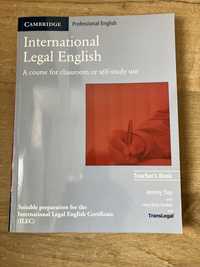 International Legal English Teacher’s Book