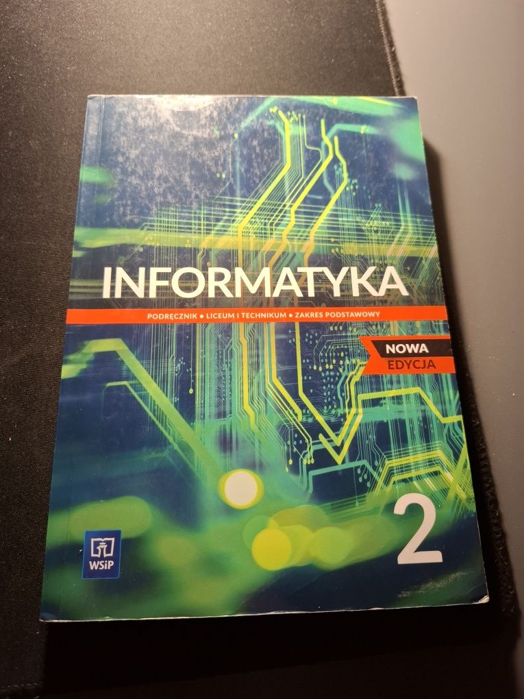 Podręcznik do informatyki "Informatyka 2" nowa edycja WSiP