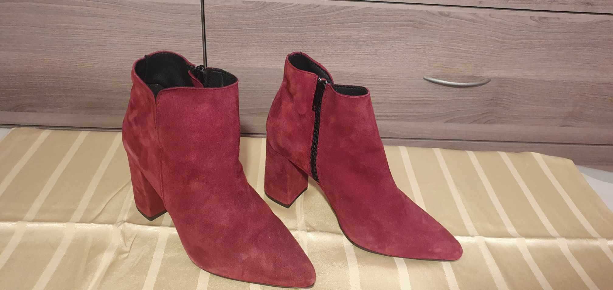 Botki, Buty, Kozaki Zamszowe Tatuum rozmiar 37, Nowe z Metką