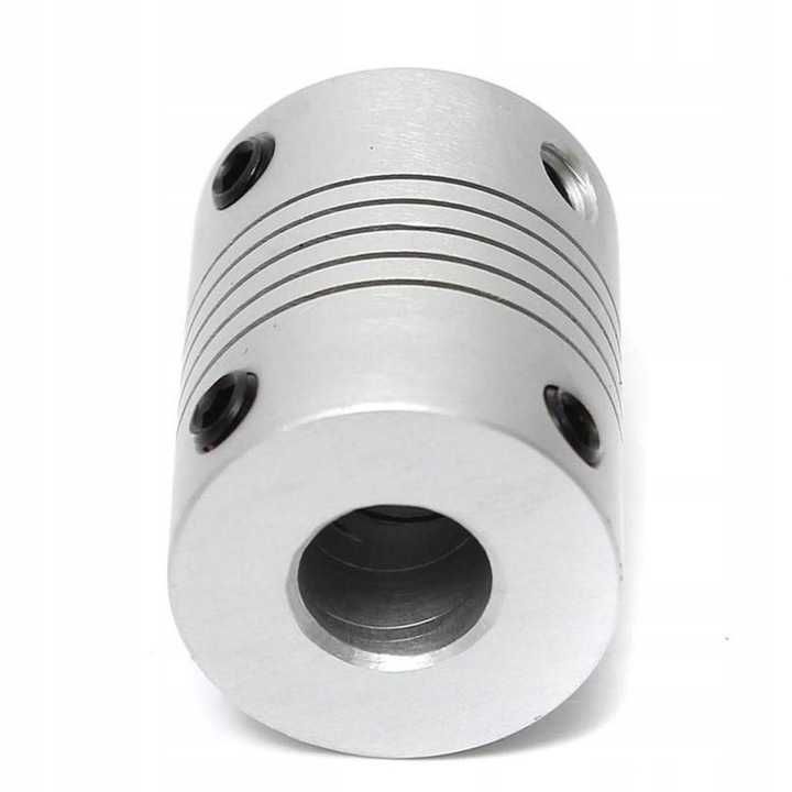 elastyczne sprzęgło silnika krokowego 5x8x25mm nema 17 v-slot druk 3d
