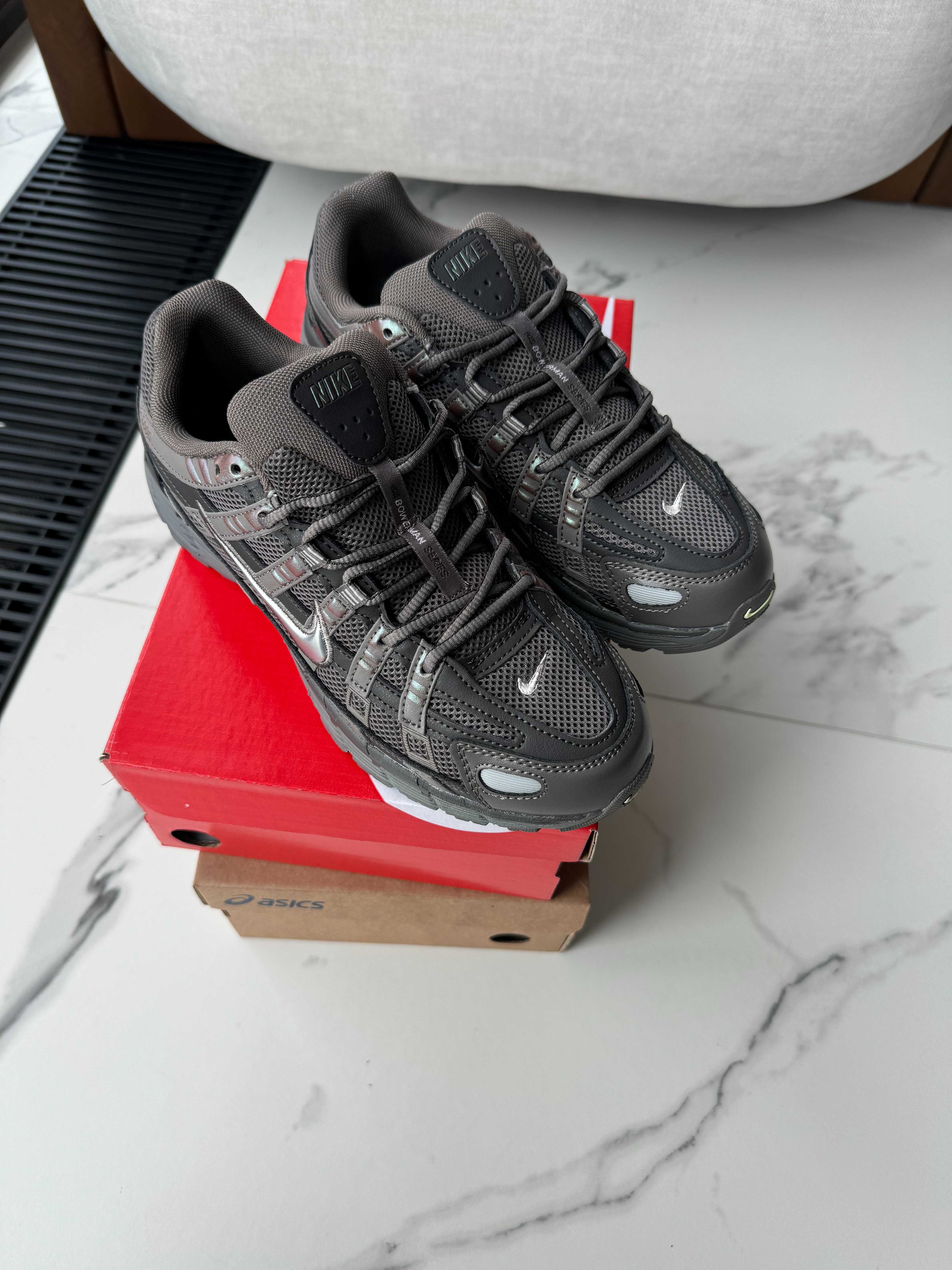 !SALE! Кросівки Nike P-6000 Brown Grey 36 37 38 39 40 41 42 43 44 45