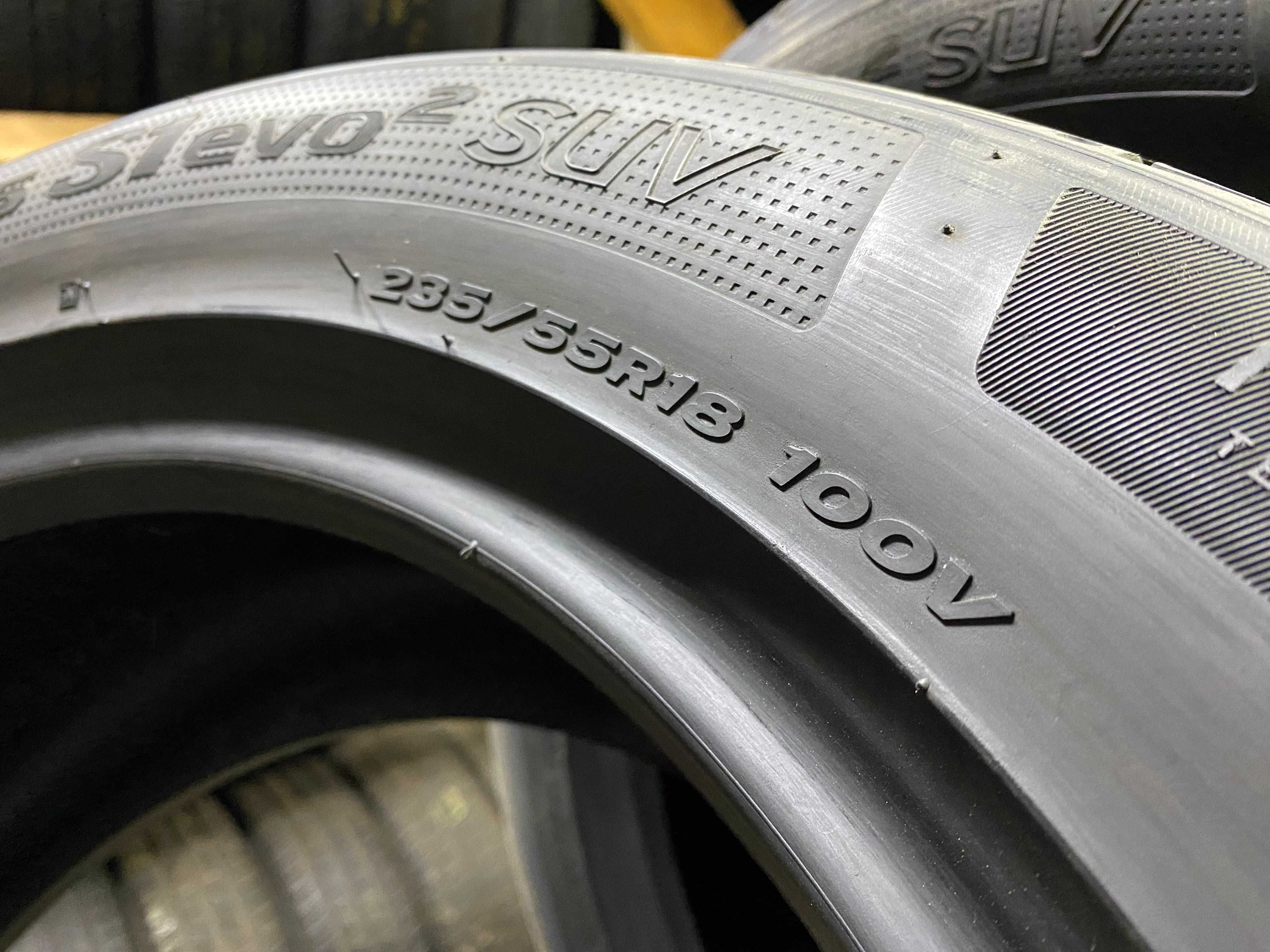 Шини Літо 235/55R18 Hankook Ventus S1 evo2 6-6.5мм 4шт