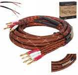 Kabel głośnikowy  Kruger&Matz (wtyki banan) CU  2 x 25 mm² 3m  2szt