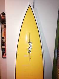 Prancha surf tribord 6"5 "wood inside" epoxy
