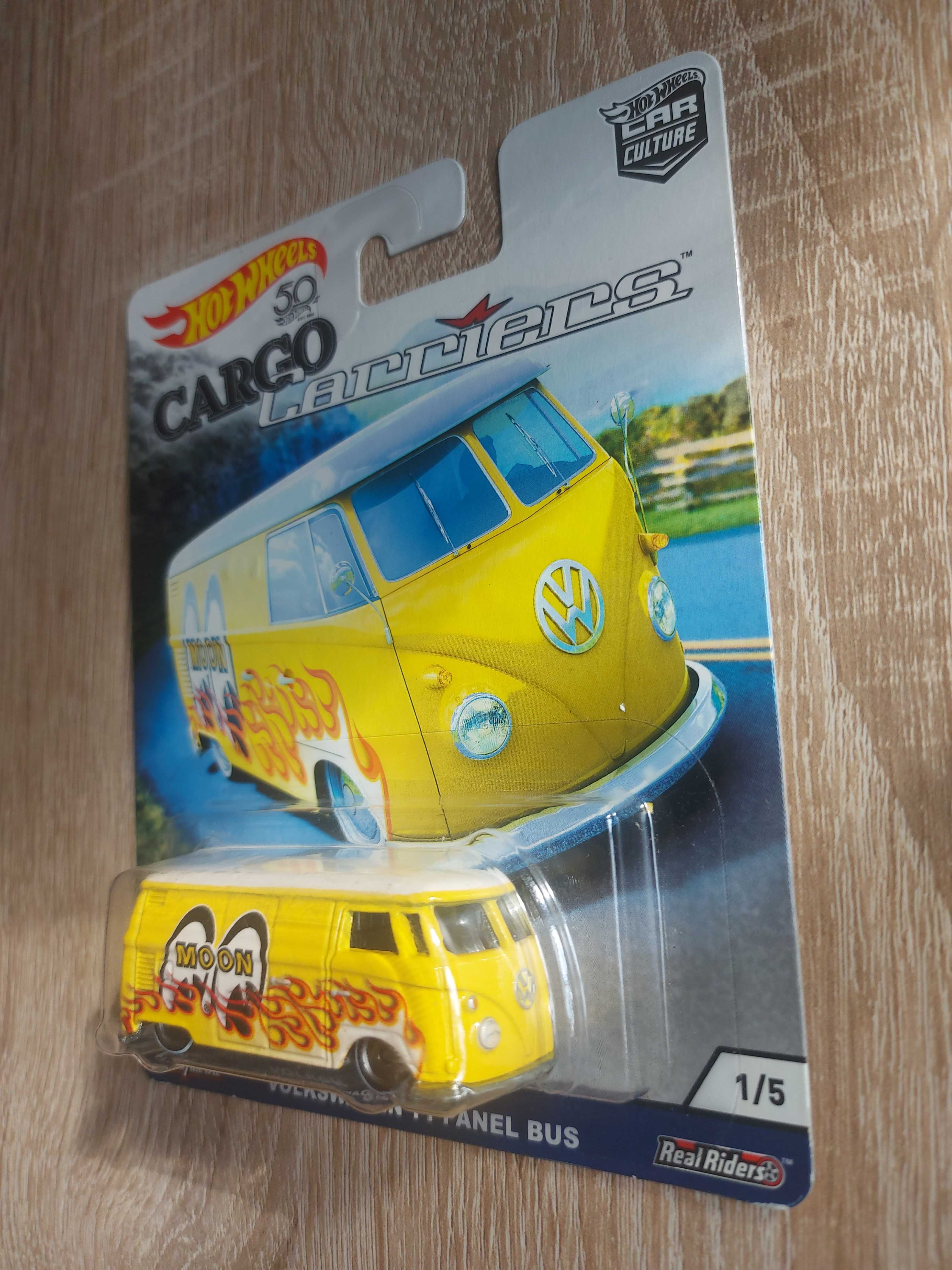 Hot Wheels Premium Volkswagen T1 Panel Bus Cargo Carriers