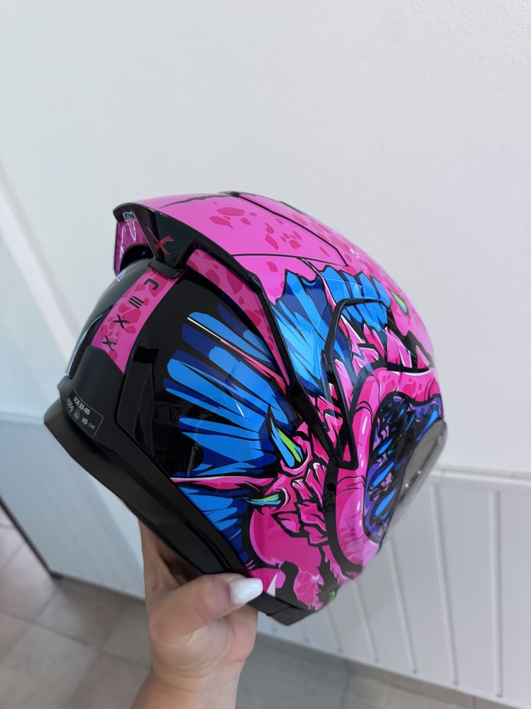 Capacete NEXX rosa