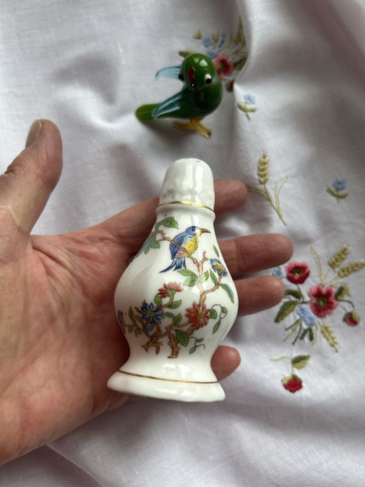 Солонка перечница фарфор Англия Ansley