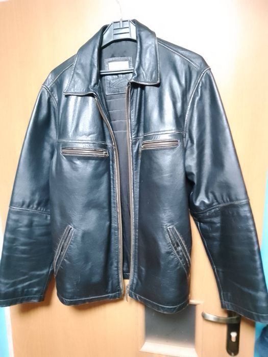 Kurtka skórzana męska 52