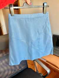 Zara mini baby blues zip zamek S