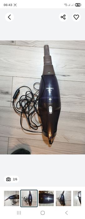 Philips FC6092 автомобильний пилосос