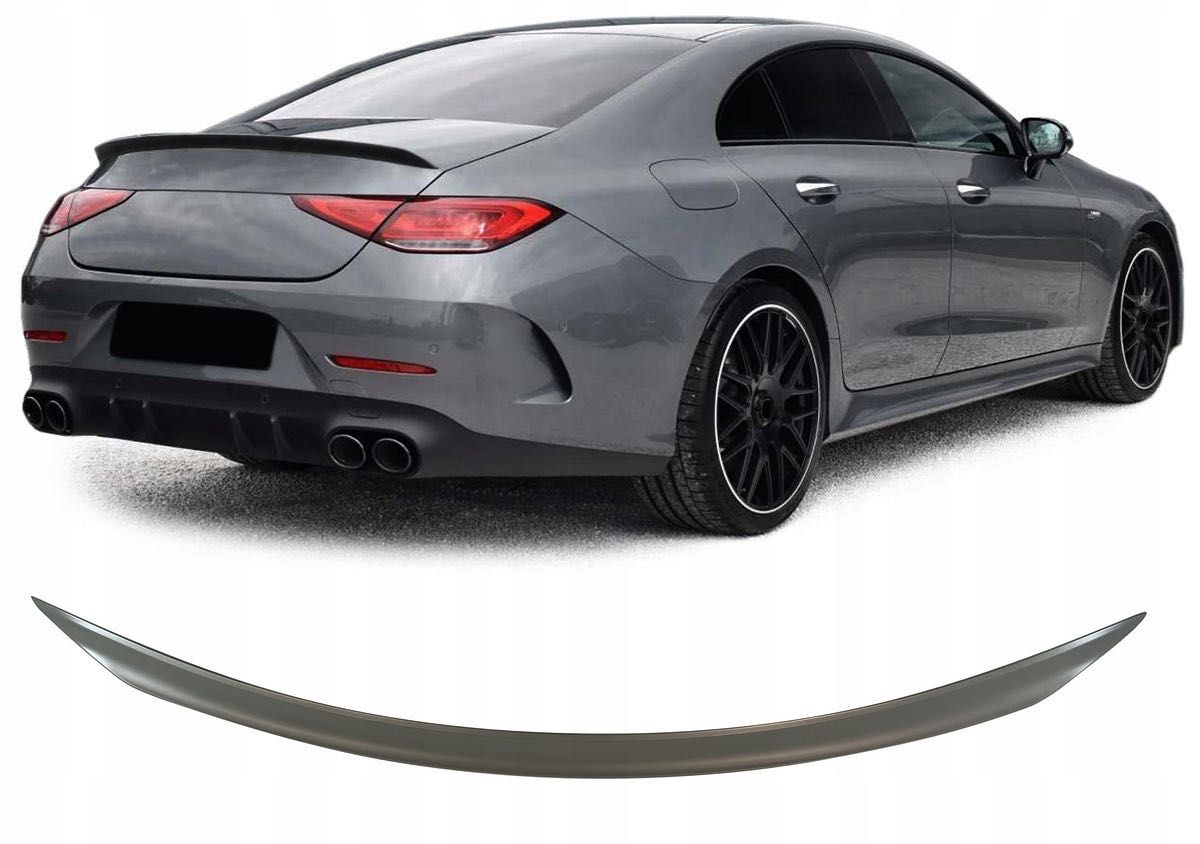 Спойлер Mercedes CLS 257 накладка на багажник бленда антикрыло цлс