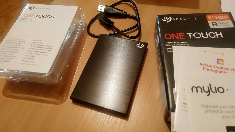 Seagate One Touch Внешний 2,5" HDD 2TB новый