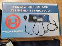 Zestaw do pomiaru ciśnienia tętniczego. Ciśnieniomierz