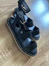 Sandałki nowe czarne