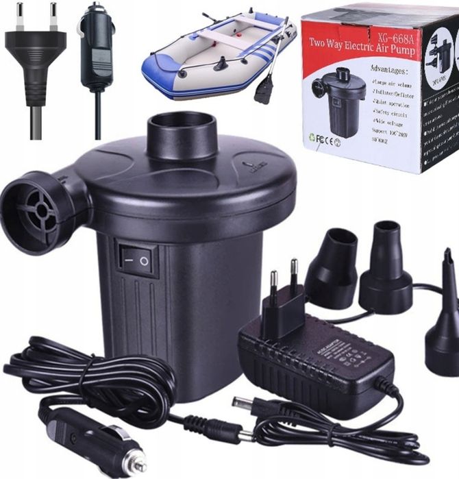 Pompka do materaca 12v I 230v