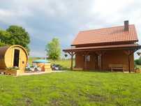 Domek Caloroczny 7os Sauna Balia z jacuzzi Wakacje Mazury Kruklanki