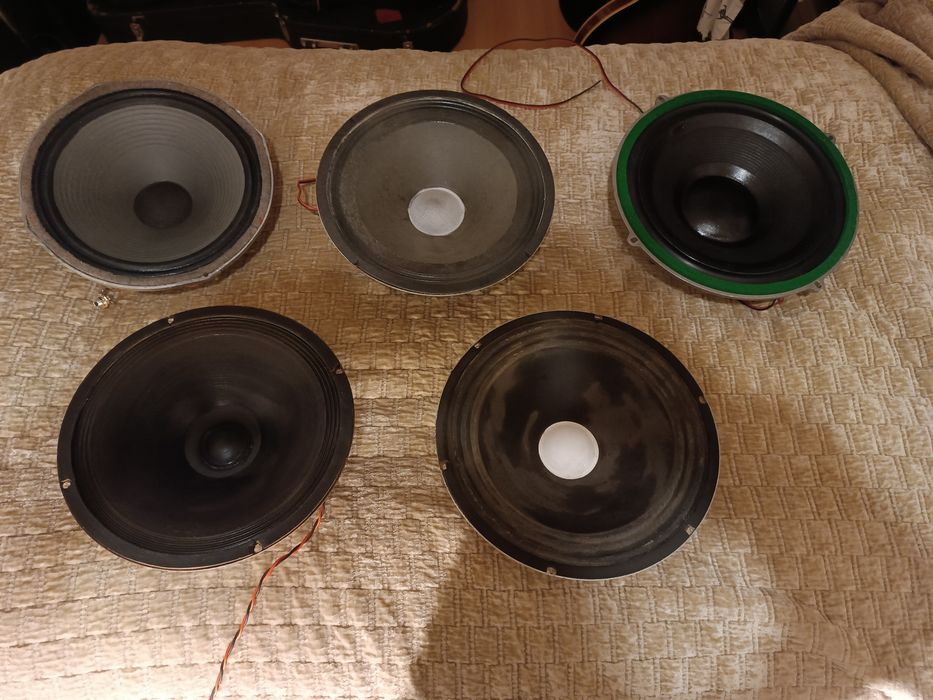 Speakers hifi e guitarra