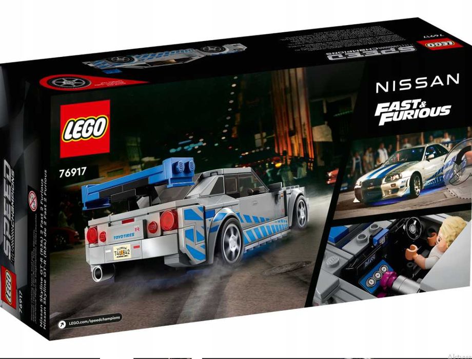 lego speed champions 76917 FAST & FURIOUS NISSAN SKYLINE GT-R