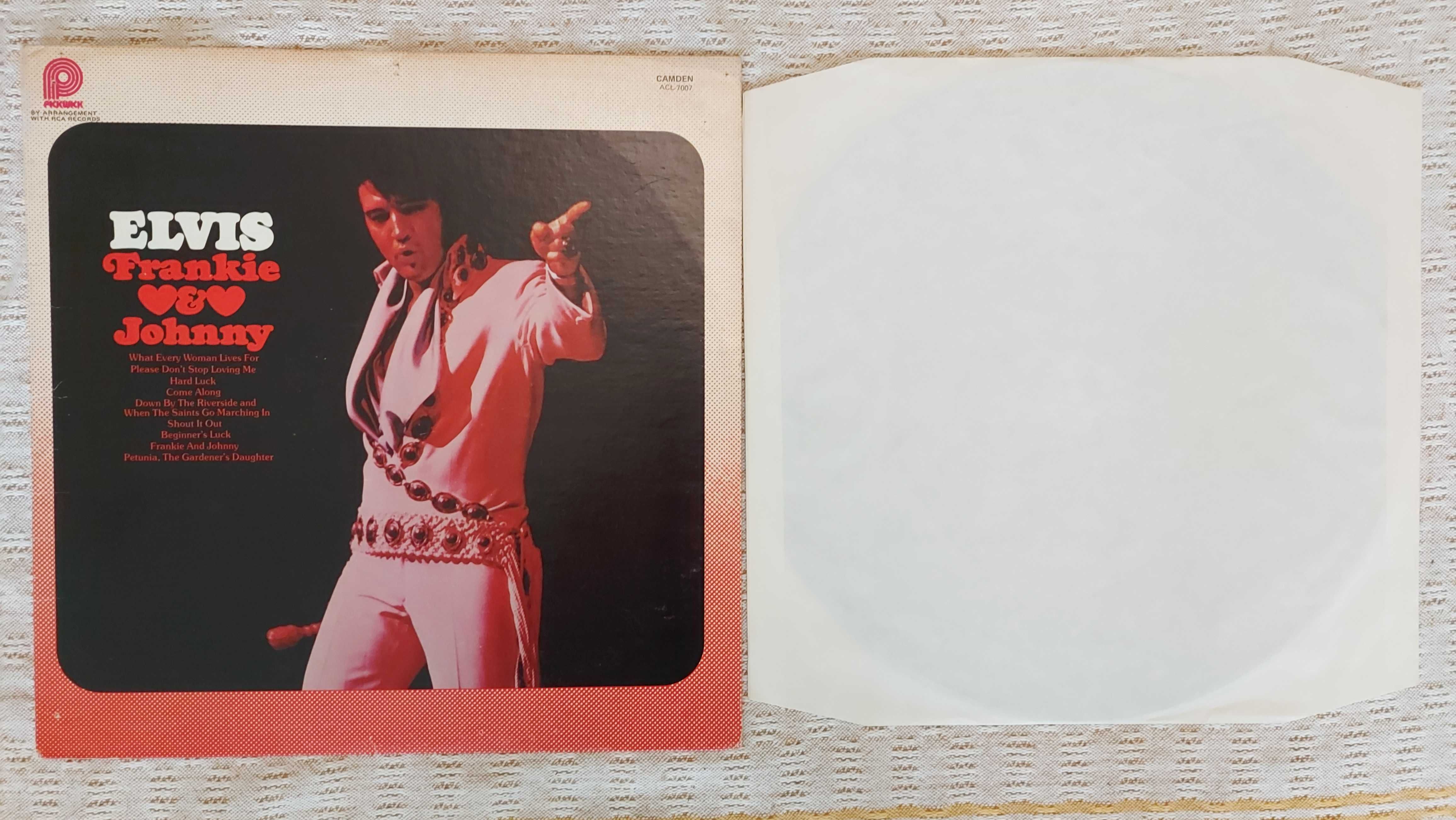 Elvis Presley ‎Frankie And Johnny  1975  US ( EX/VG+)