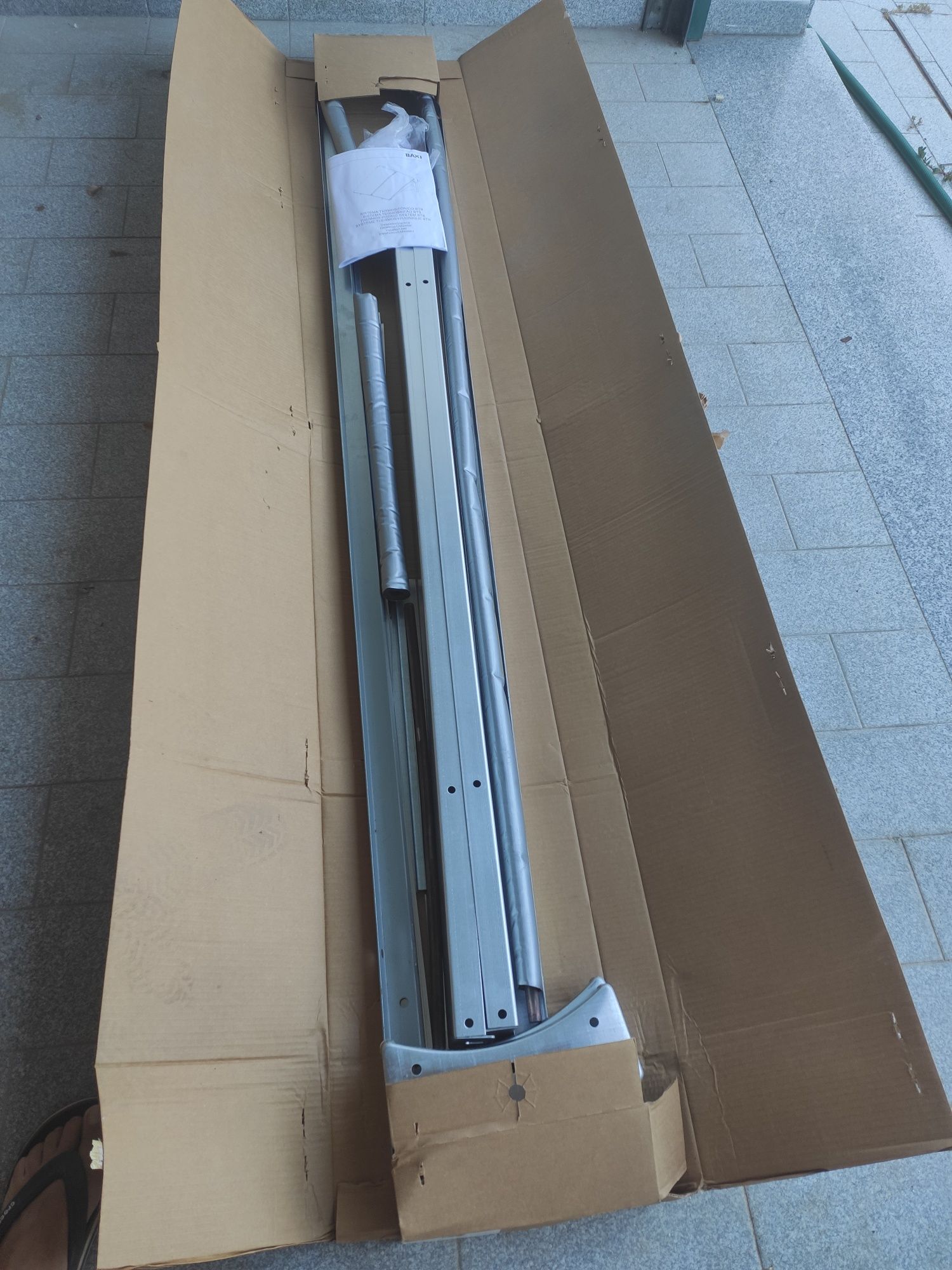 Painel solar térmico