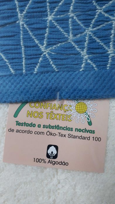 Jogo de banho Brazãotex 6 peças azul