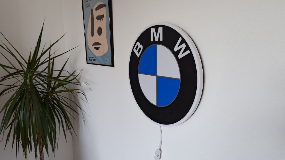 Bmw lampa led emblemat