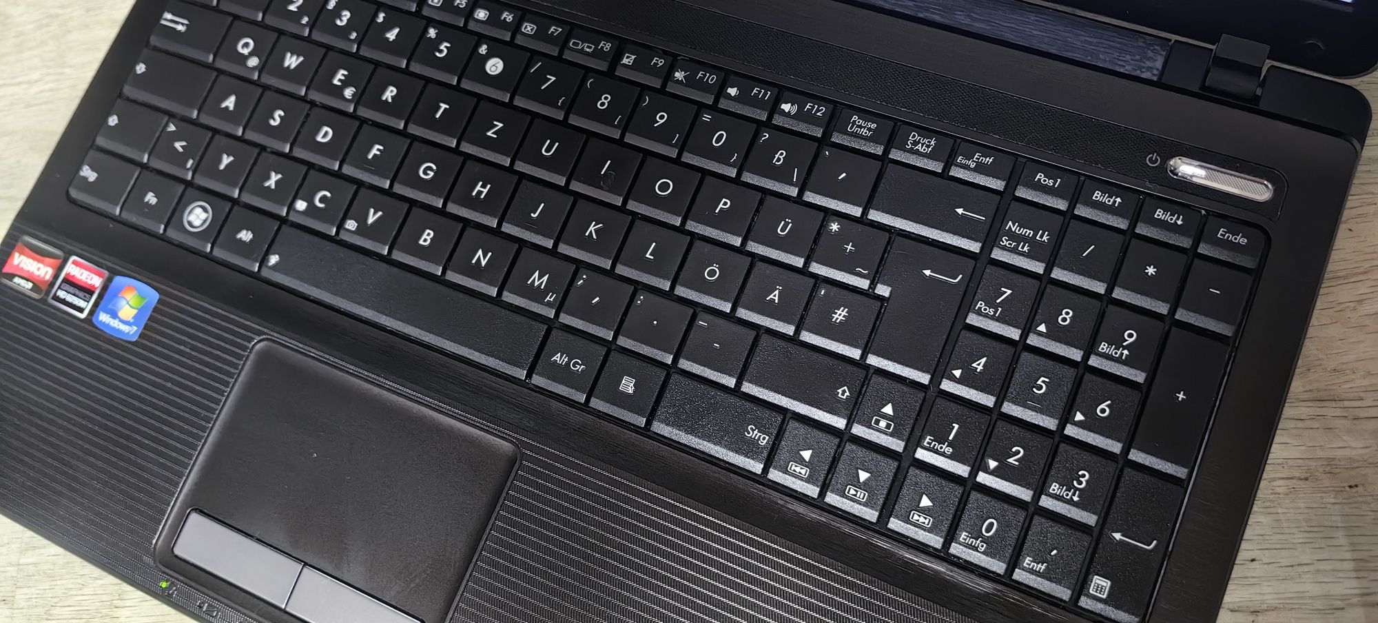 Ноутбук Asus A53U/AMD C-50/Ram 4Gb/HDD No