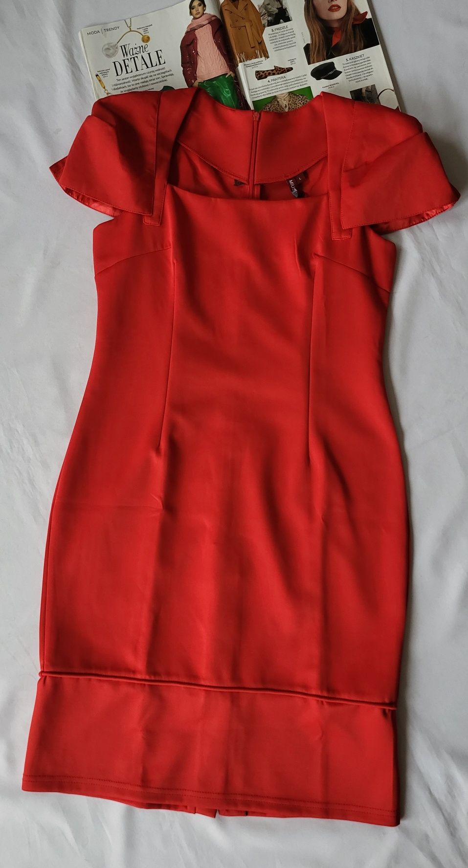 Sukienka Miusol Czerwona Damska r.L/XL