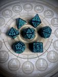 Kości Runiczne2 Akwamar Kostki do RPG DnD dungeons & dragons warhammer