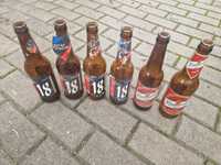 Butelki po piwie "18" i "Królewskie"