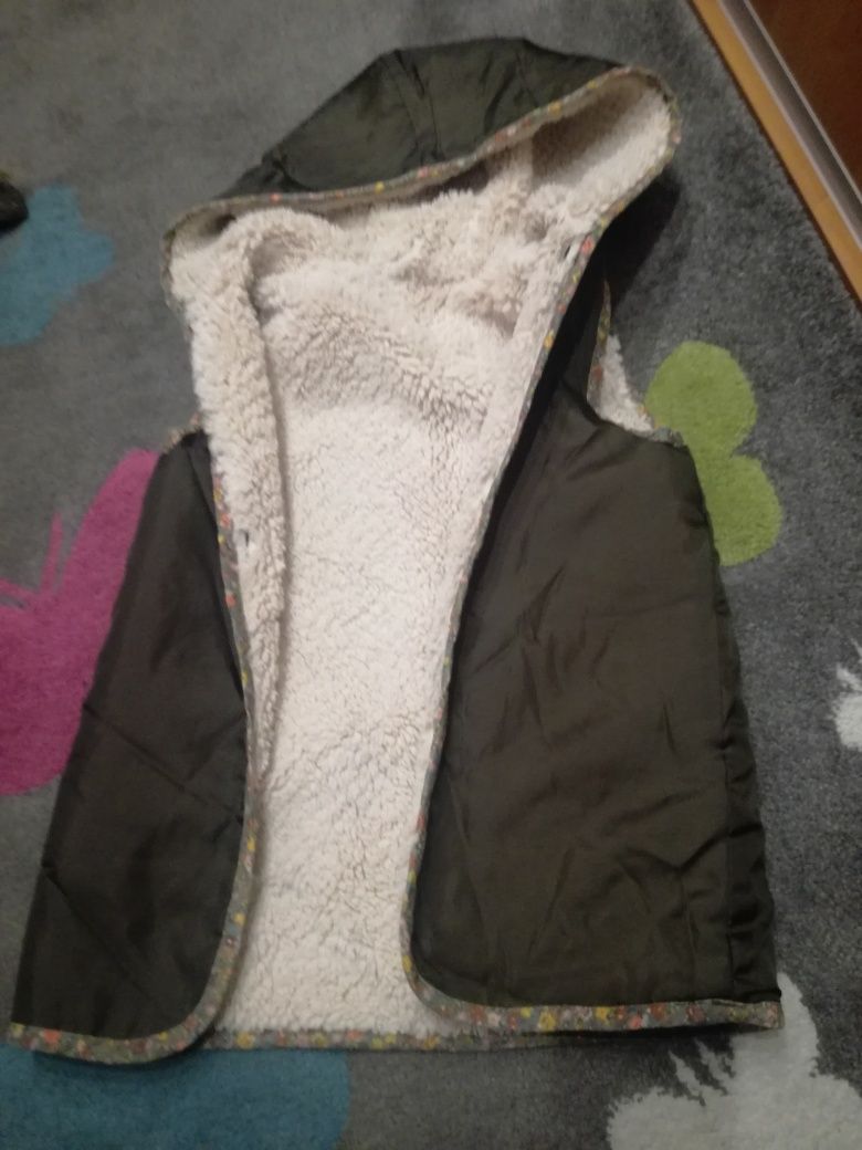 Kurtka parka 2w1 rozm. 110