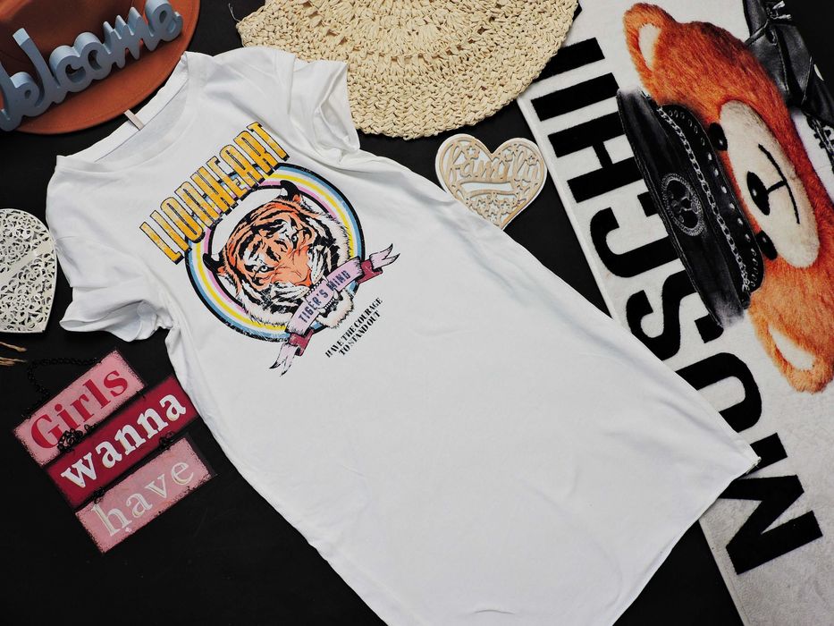 Only - bawełniana koszula nocna tygrys r 158/164