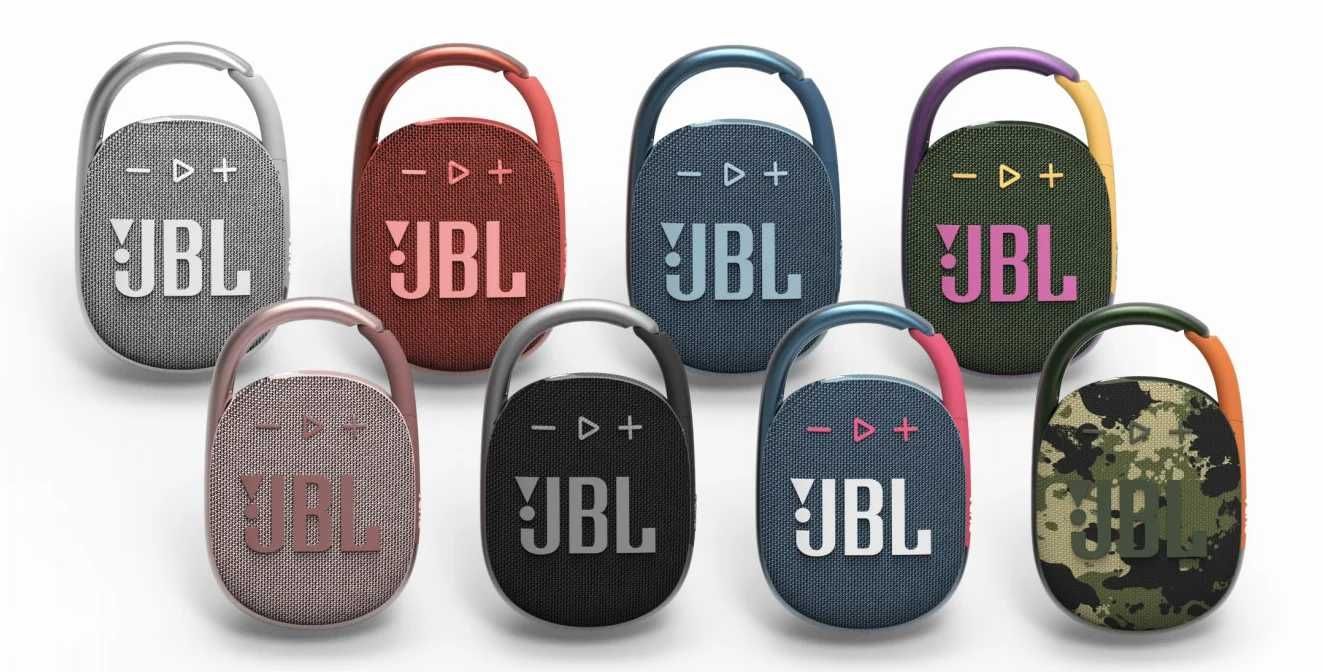 Портативная колонка JBL Clip 4 Black