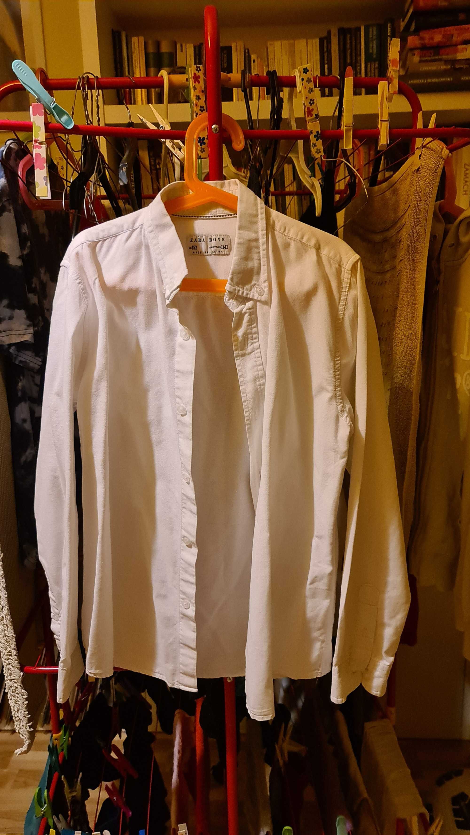 Biała koszula Zara Boys rozmiar 152  11-12 lat b dobry stan