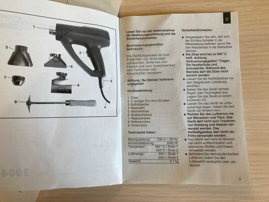 Фен промисловий, будівельний Yellow Profi Line by ZGONC