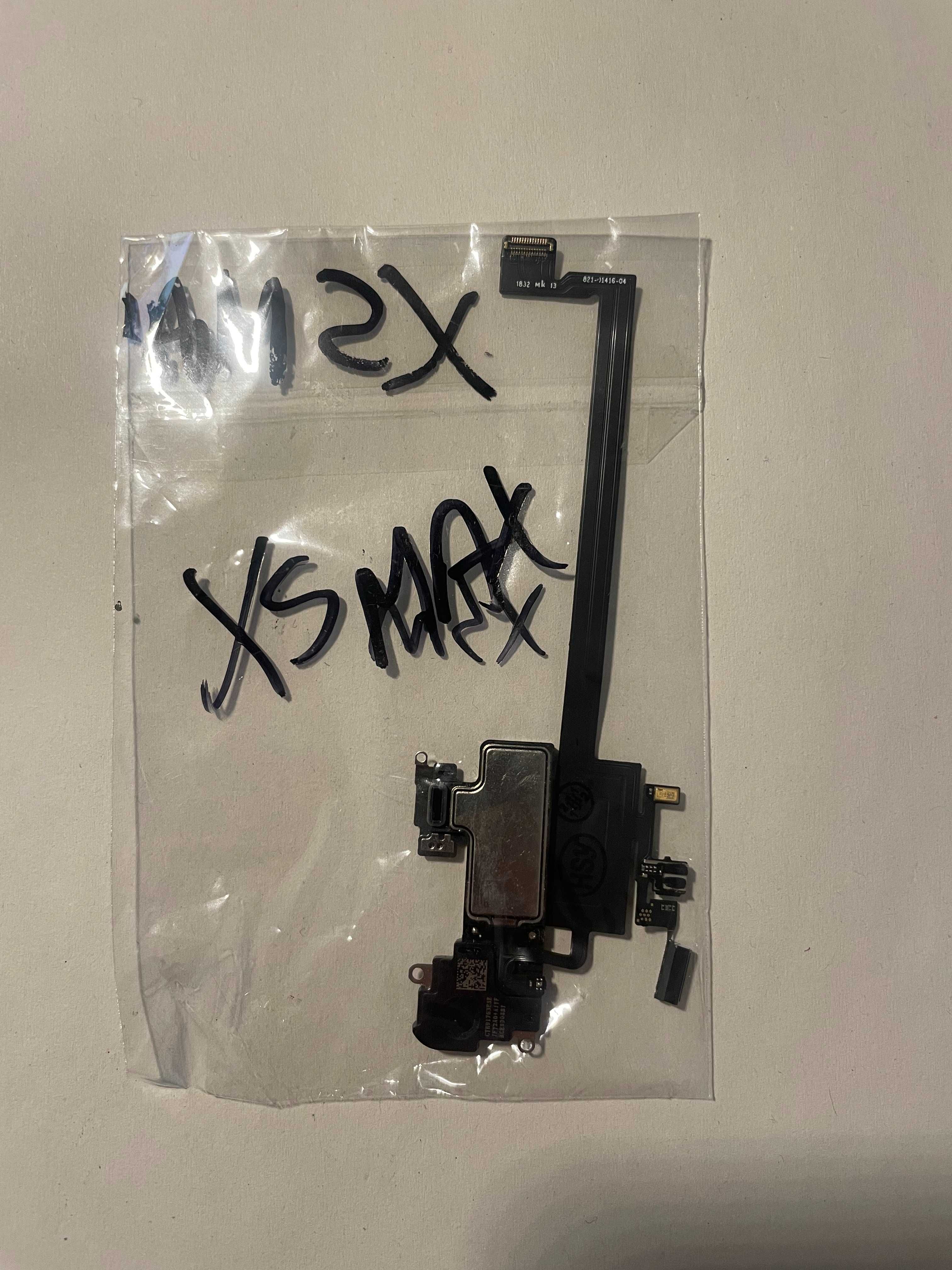 Taśma głośnik górny, głośnik rozmów czujniki do iPhone XS MAX, nowa