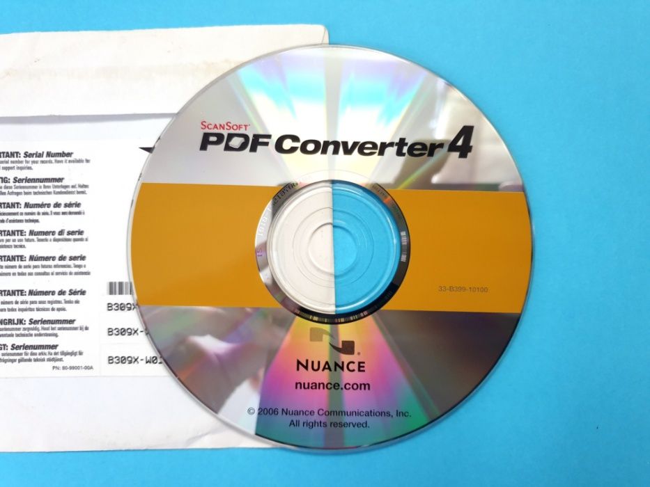 ScanSoft PDF Converter 4 Professional