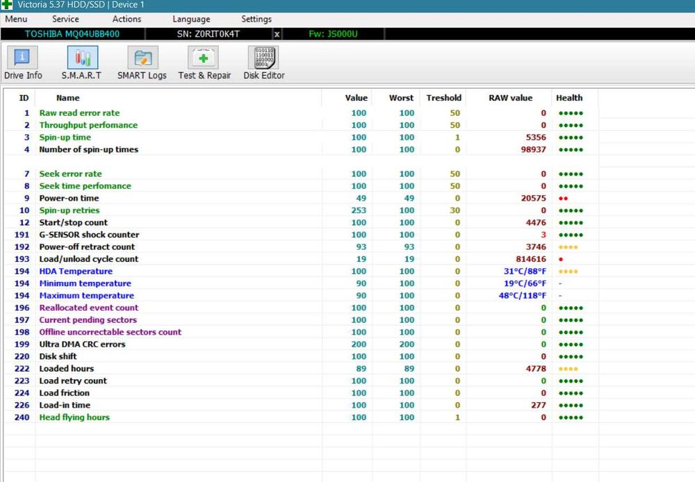 Жесткий диск Toshiba Canvio Basics 4TB HDTB440EK3CA 2.5" USB 3.0
