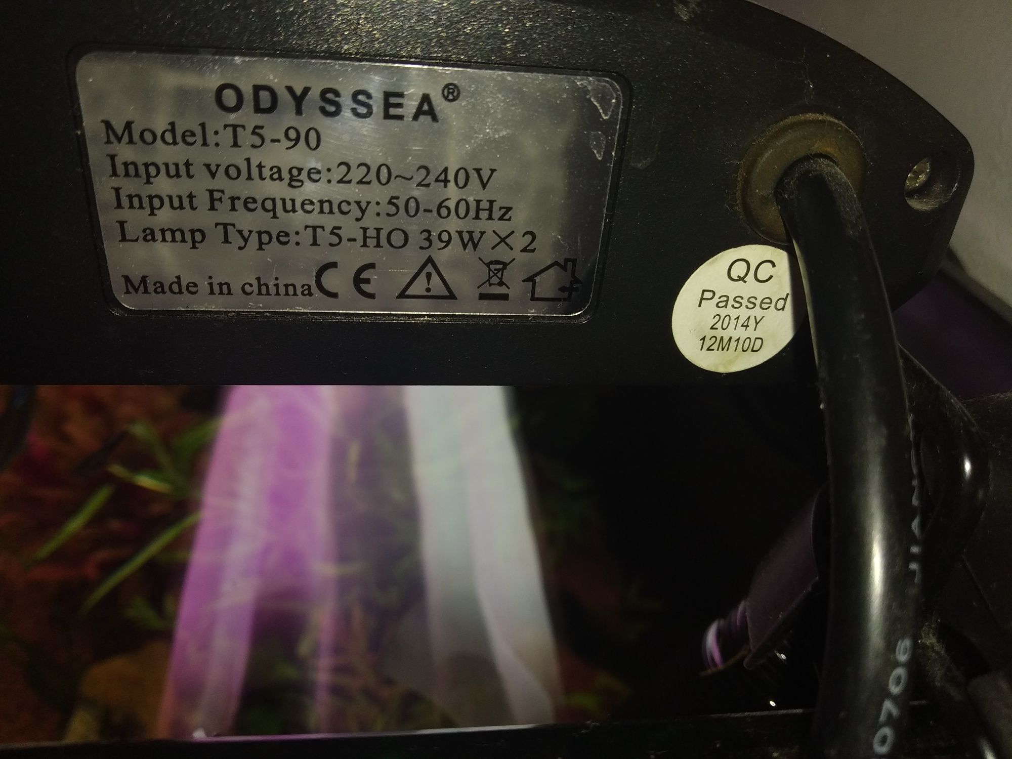 Calha de Iluminação de aquário Odyssea Dual Pro T5 HO Series