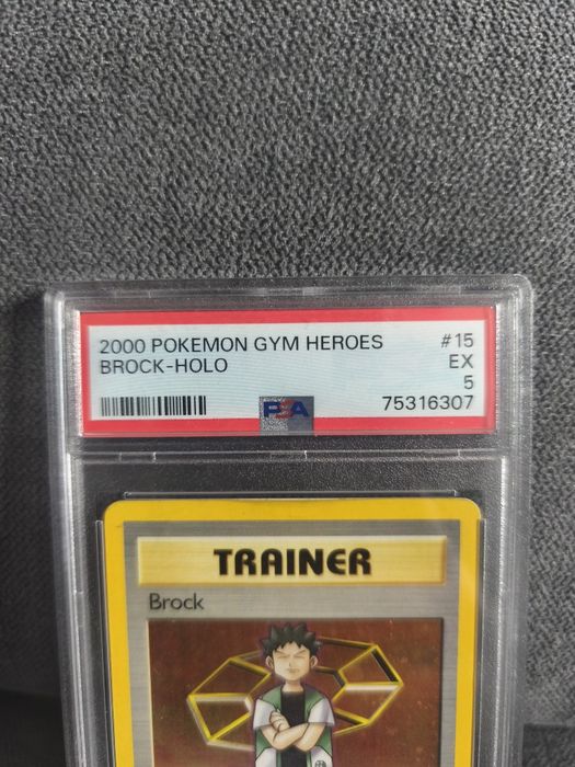 Brock PSA 5 Gym Heroes 15