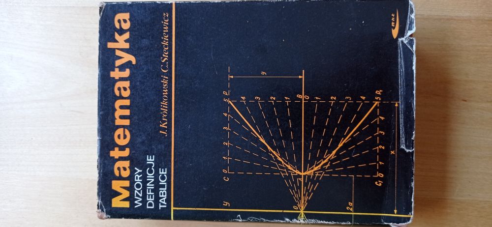 Książka matematyka wzory definicje tablice