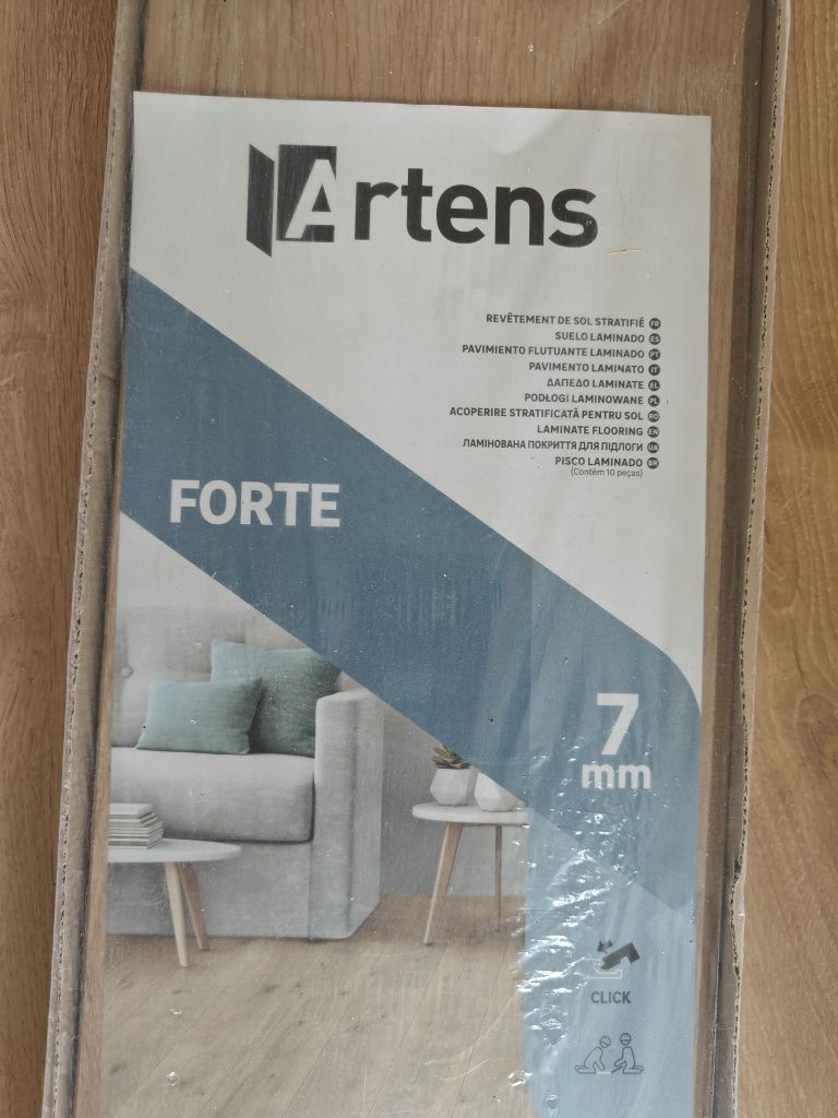 Panel artens forte barellan paczka paneli panele podłogowe 7mm drewno