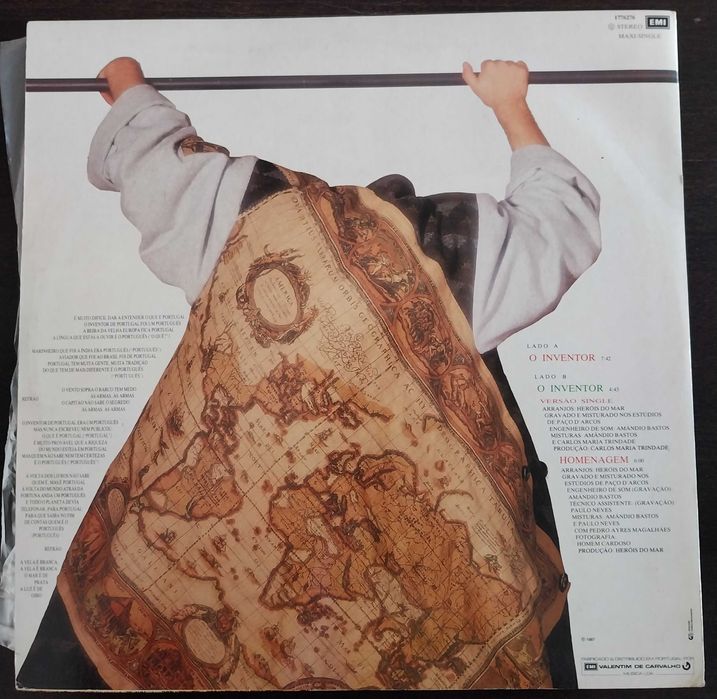 vinil: Heróis do Mar “O inventor”