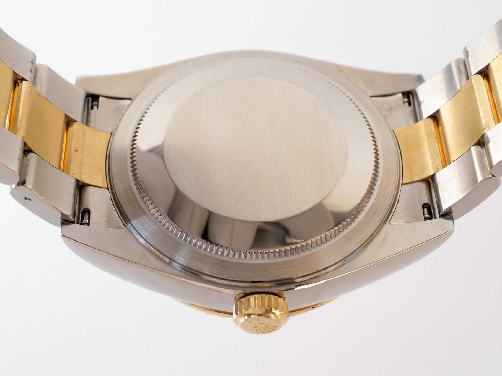 Rolex Sky-Dweller 42 mm Oyster Steel 18K Yellow Gold White Dial